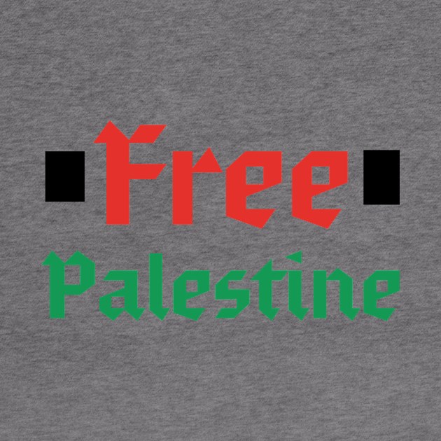 Free Palestine by Midnight Run Studio